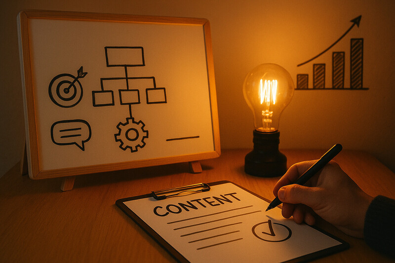 Content Marketing Strategie Entwickeln