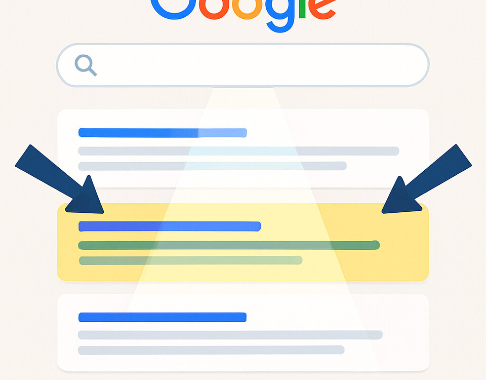 Google Auf Seite 1