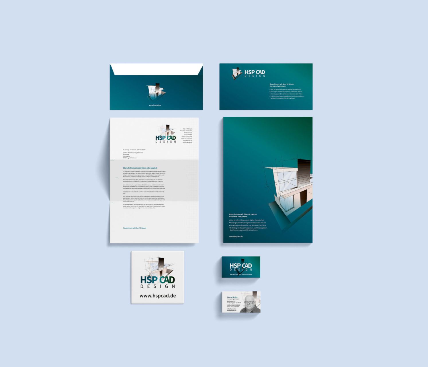 Hsp Cad Reference 2 Print Business Card Letterhead Envelope CD Cover