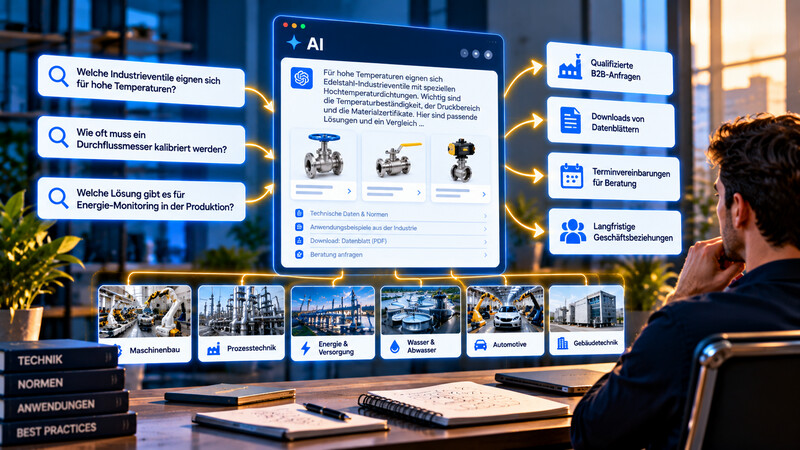 Ki Suche Industrielle Gewerbliche B2b Dienstleistungen Produkte