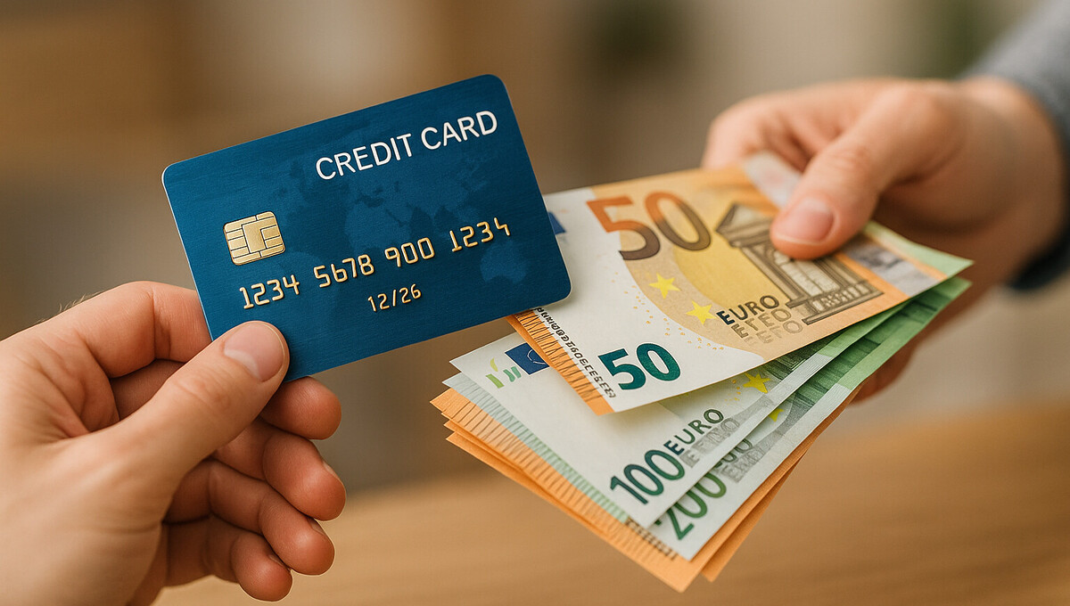 Kreditkarte Sofortgeld