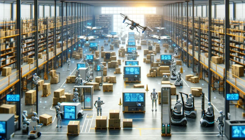Kuenstliche Intelligenz Ki Lager Versand Lagerhaltung Logistik Optimierung Prozessoptimierung Software