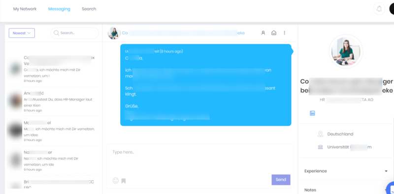 Linkedin Marketing We Connect Nachrichten Messaging Linkedin Marketing We Connect Nachrichten Messaging
