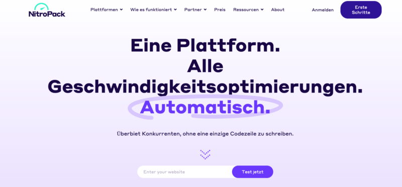 Nitropack Caching Wp Rocket Alternative Kostenfreier Testversion Pro Version Ladezeitoptimierung Page Speed