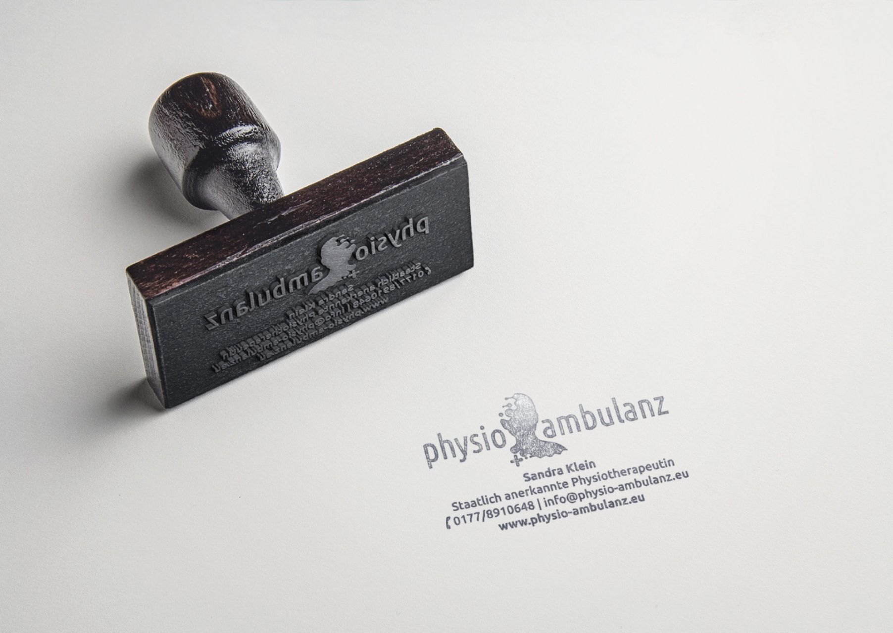 Physio Ambulanz Reference 4 Print Stamp