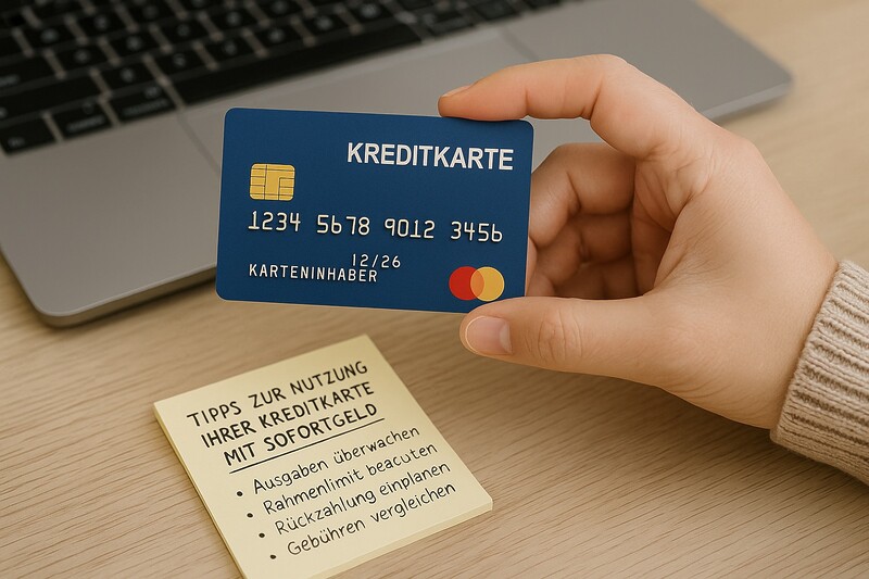Tipps Nutzung Kreditkarte Mit Sofortgeld
