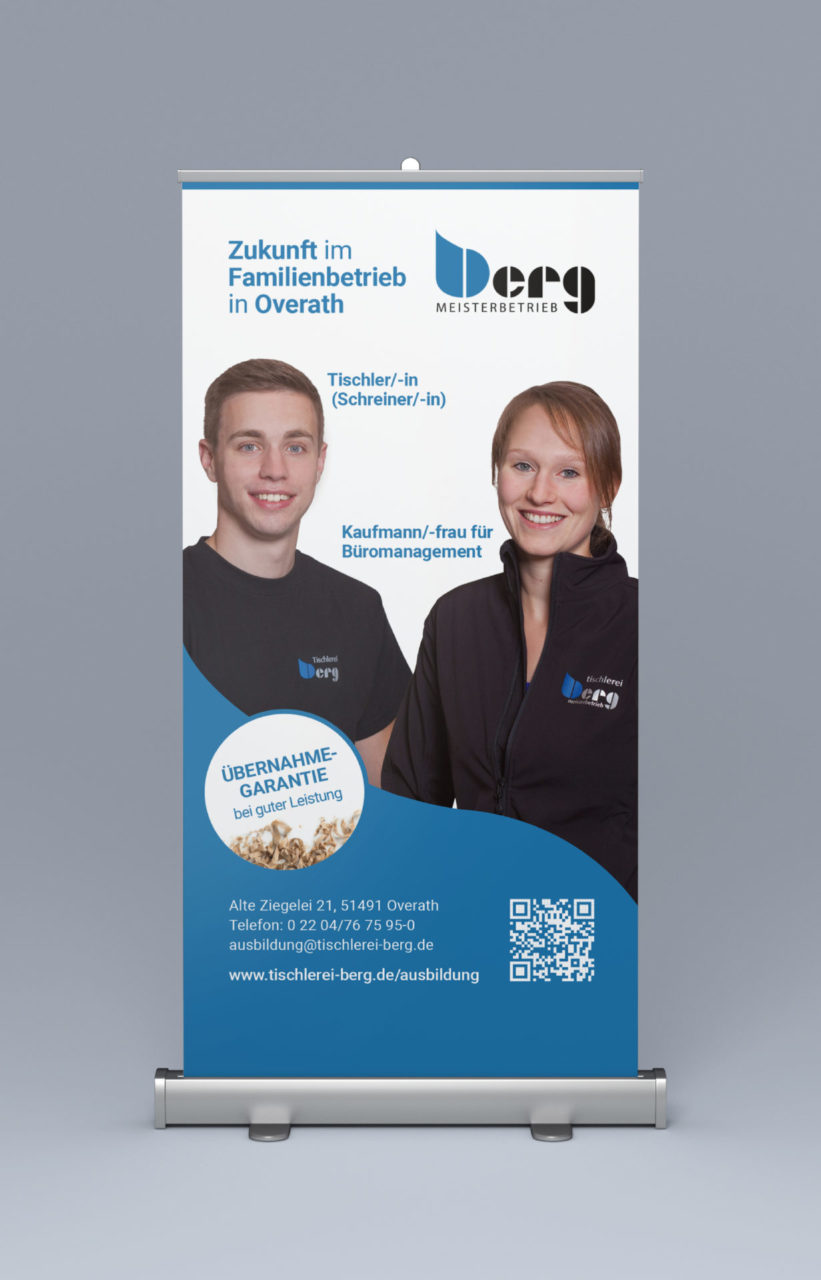 Tischlerei Berg Reference 6 Print Roll Up