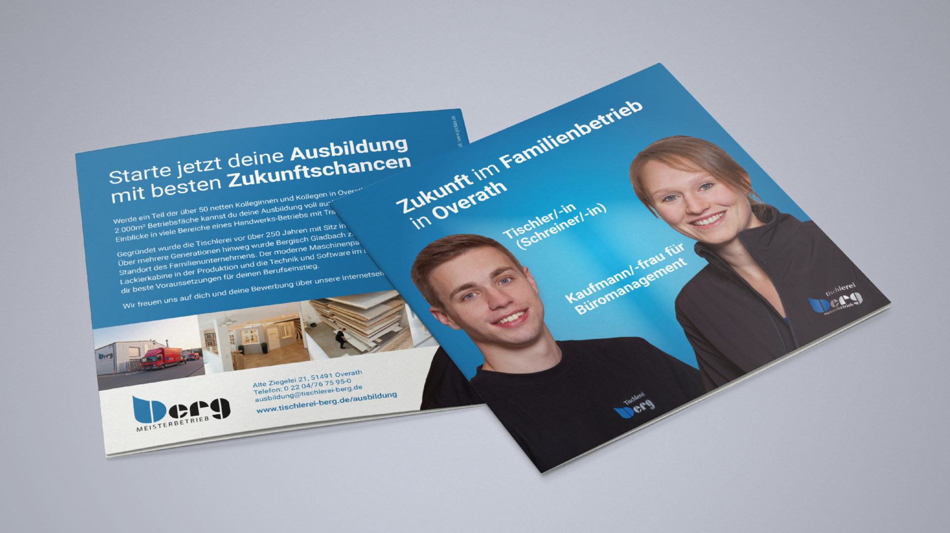 Tischlerei Berg Reference 7 Print Flyer