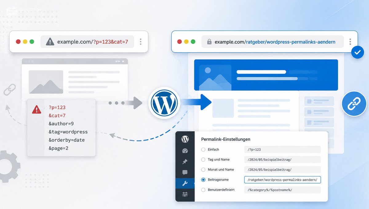 Wordpress Permalinks Ändern