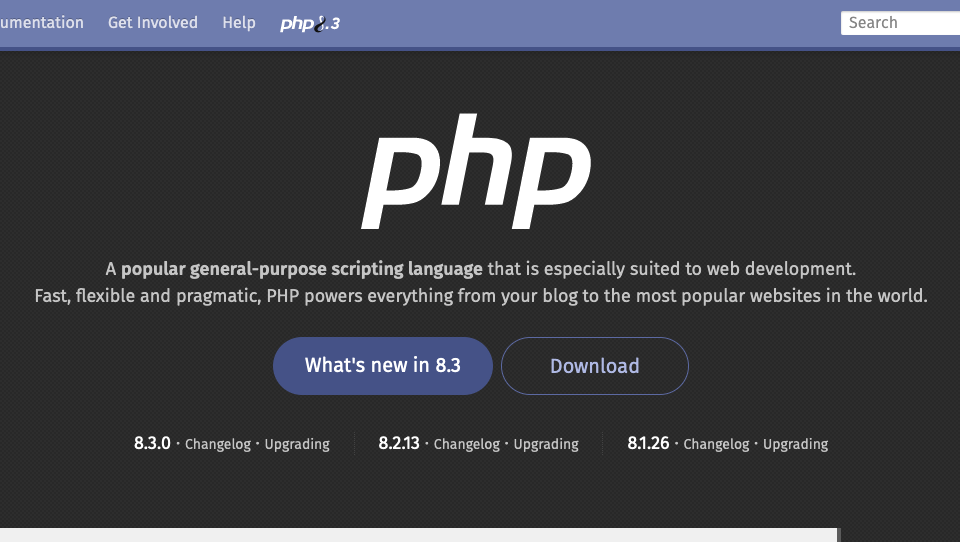 Current PHP Version Explanation Update Upgrade Refresh