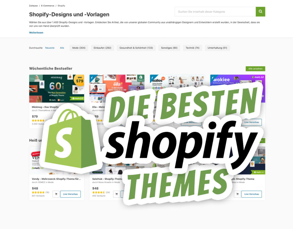 The Best Shopify Themes Buy E-Commerce Stores Low Price