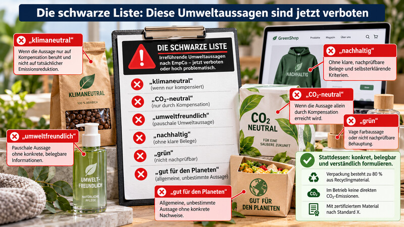 Empco Schwarze Liste Umweltaussagen