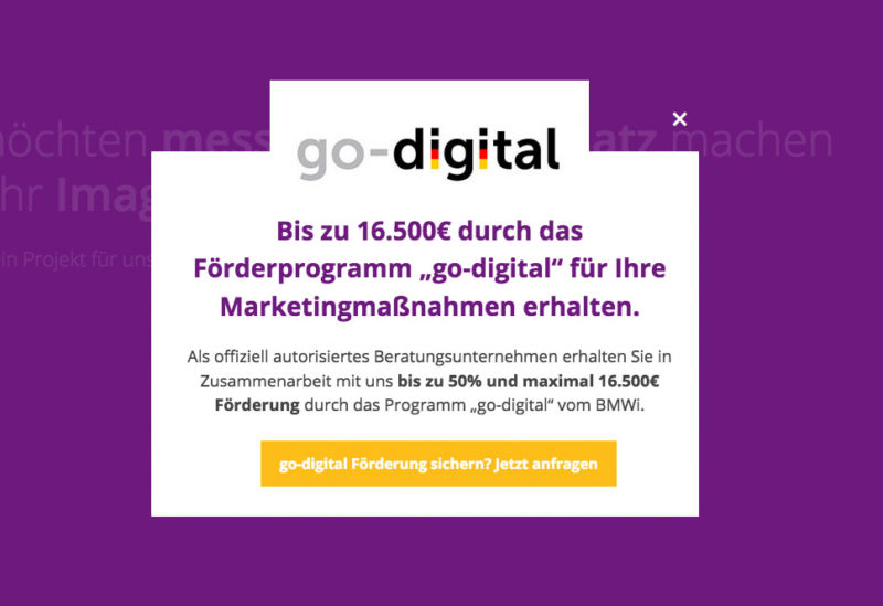Lead Popups Exit Intent Beispiel Plugin Php Cms Funnel Agentur Marketing Onlinemarketing Digital
