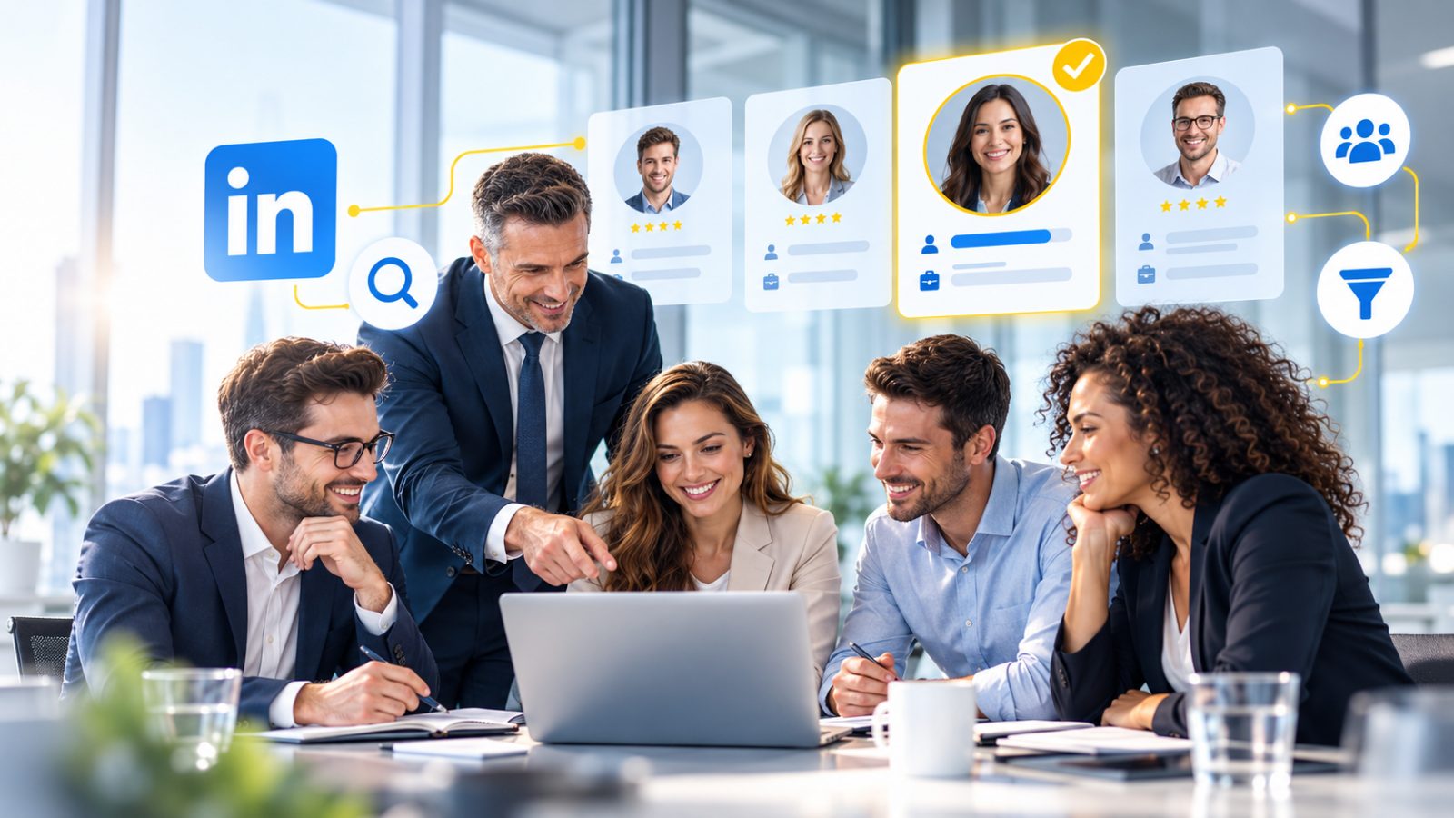 LinkedIn Recruiting und Mitarbeitergewinnung – passende Kandidaten finden per Active Sourcing