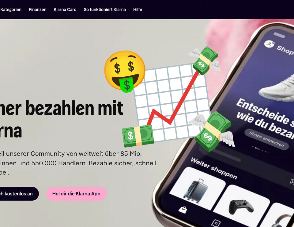 More Sales Through Klarna Payment Method Payment Type