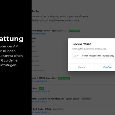 Mollie Rueckerstattung Rueckueberweisung Erstattung Kunden Einfach System