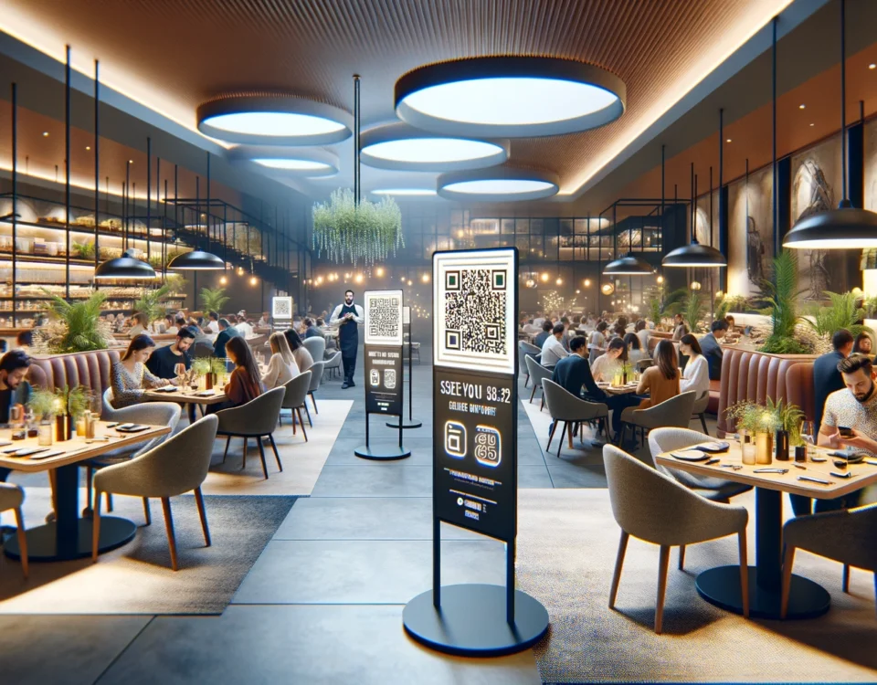 QR Code Gastronomy Menu Drink Menu Payment Function