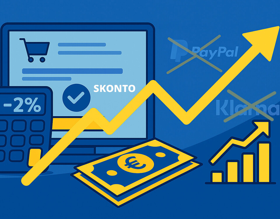 Skonto Onlineshop Mehr Umsatz E Commerce Marketing Psychologie Umsatzsteigerung Gewinn Marge Paypal Klarna