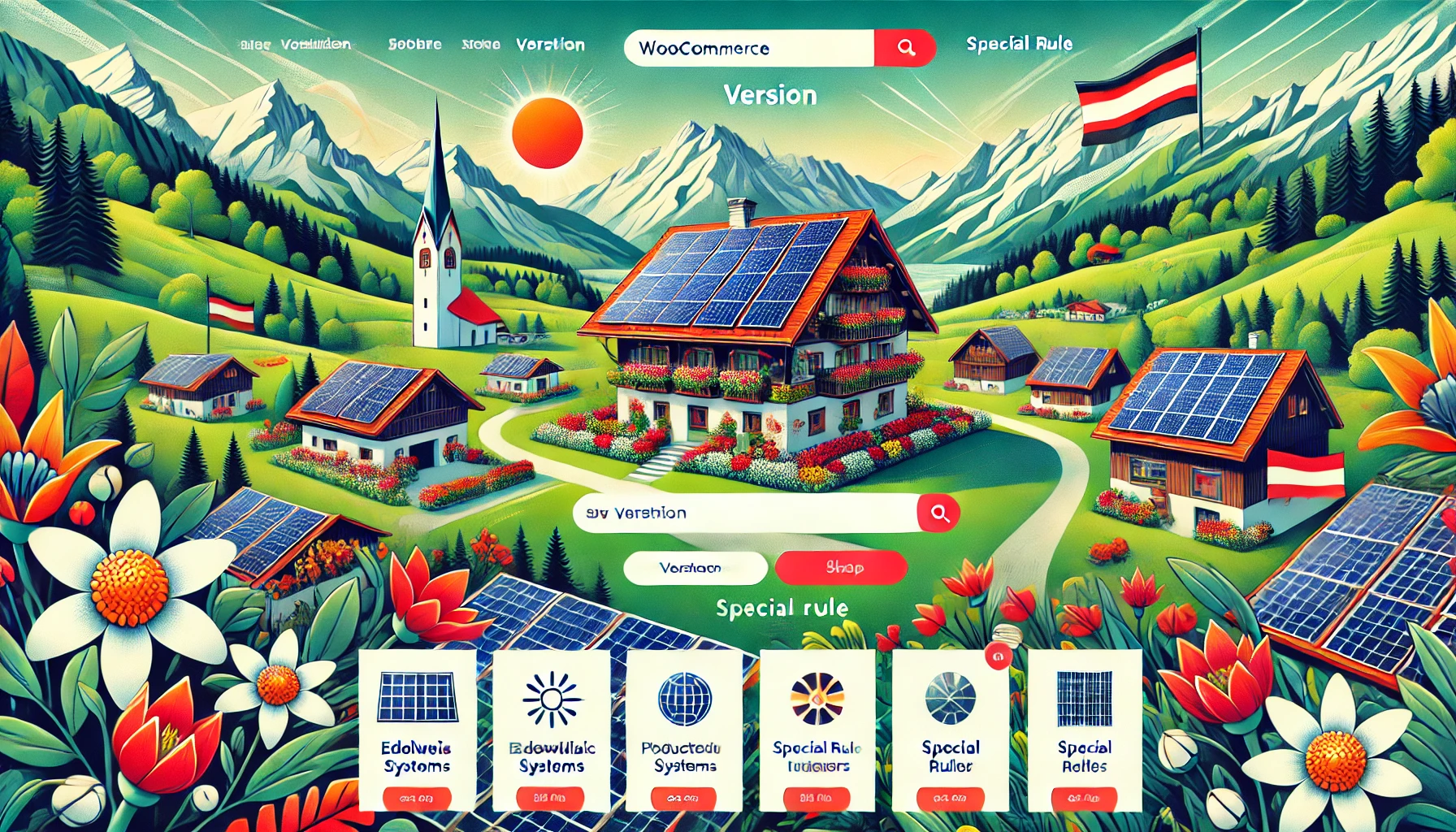 Solar Photovoltaik Shop Woocommerce