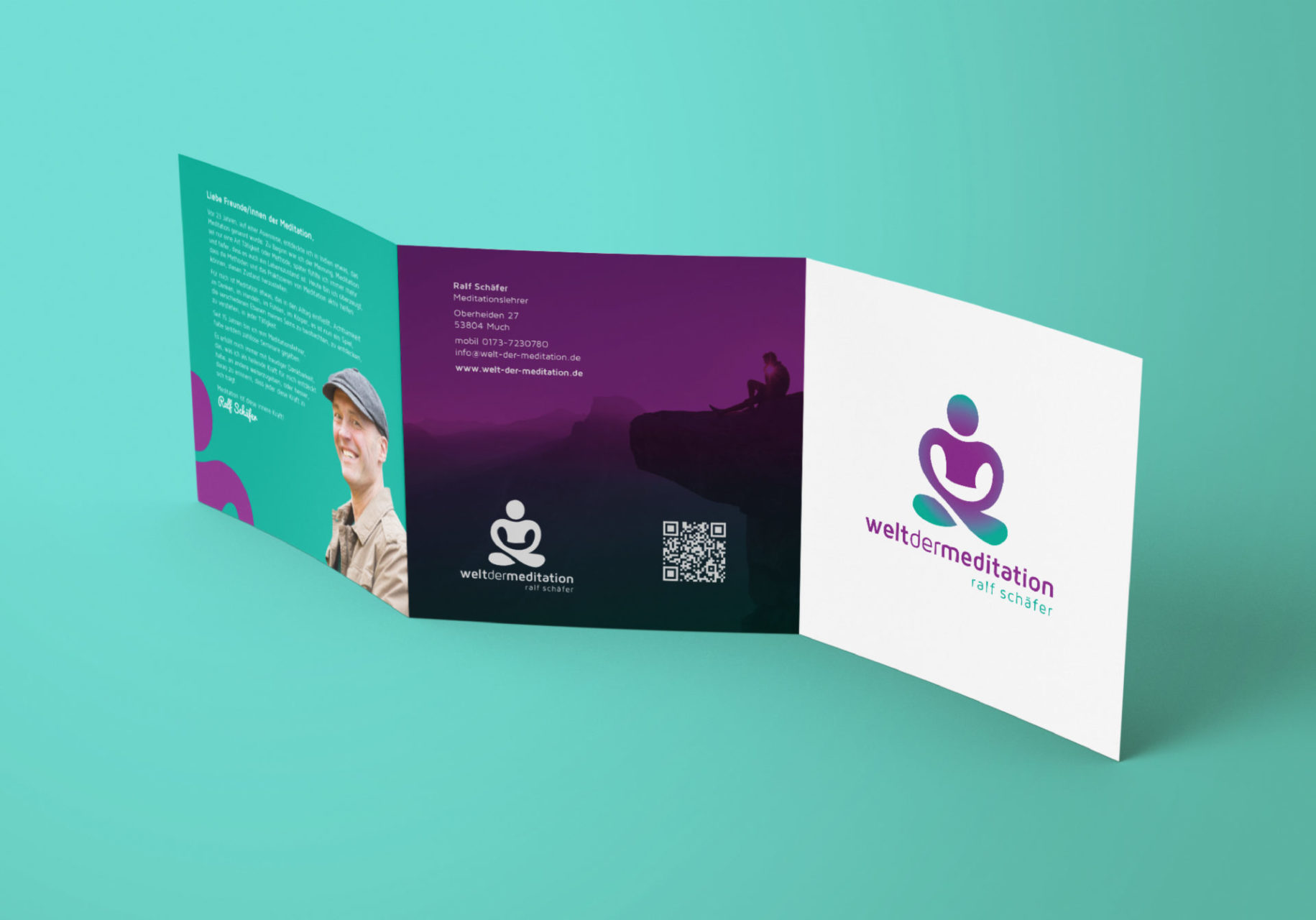 World Of Meditation Reference 2 Print Pressure Flyer