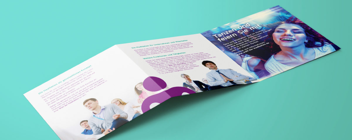 World of Meditation Reference 3 Print Pressure Flyer