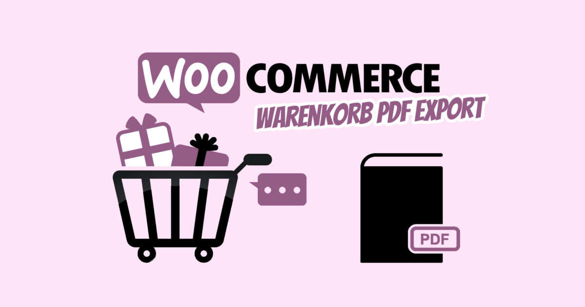 Woocommerce Warenkorb Pdf Funktion Angebots Pdf Plugin