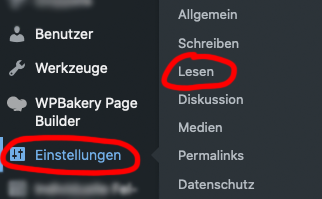 Wordpress Startseite Festlegen WordPress Startseite Aendern Hilfe Erklaerung